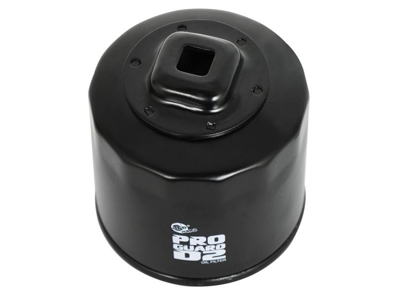 aFe Pro GUARD D2 Oil Filter 02-17 Nissan Cars L4/  04-17 Subaru Cars H4 (4 Pack)