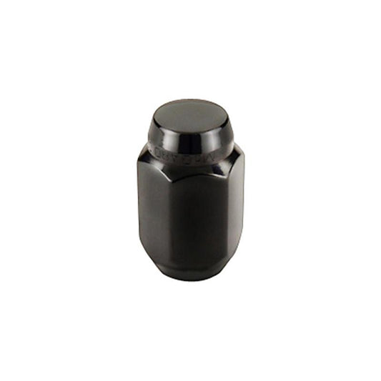 McGard Hex Lug Nut (Cone Seat) M12X1.5 / 13/16 Hex / 1.5in. Length (4-pack) - Black