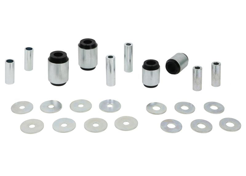 Whiteline Plus 02-09 Lexus GX470 / 06+ Toyota FJ Cruiser Fr C/A - Lwr Inner Front & Rear Bushing Kit