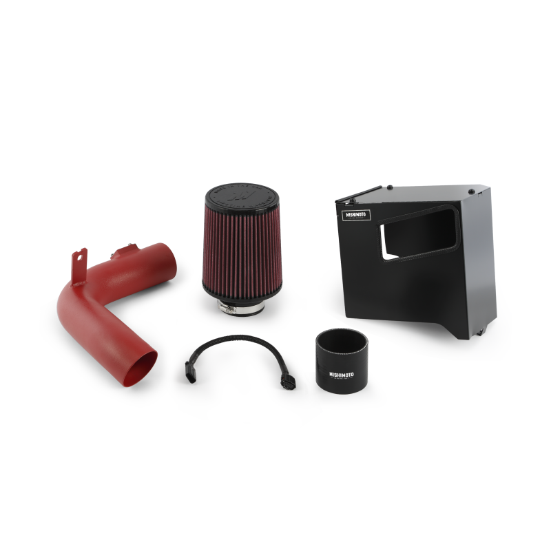 Mishimoto 15-16 Subaru WRX Performance Race Air Intake Kit - Wrinkle Red