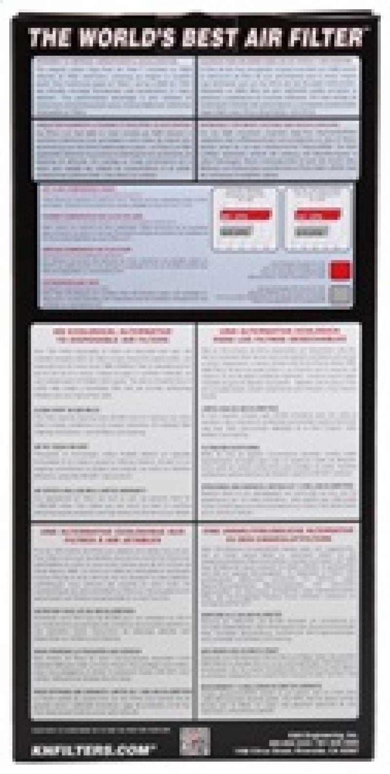 K&N 12-14 Replacement Air Filte, Scion iQ 1.3 L